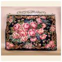 Nr. 160 Petit Point evening bag "Flowers - Bunch of roses"