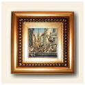 Nr. 603 Petit Point picture "Fountain New market Vienna"