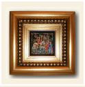 Nr. 695 Petit Point picture "Middle Age Scene" - small
