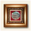 Nr. 612 Petit Point picture "State Opera Vienna" small / round