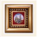 Nr. 611 Petit Point picture "St. Stephen Cathedral Vienna" small / round